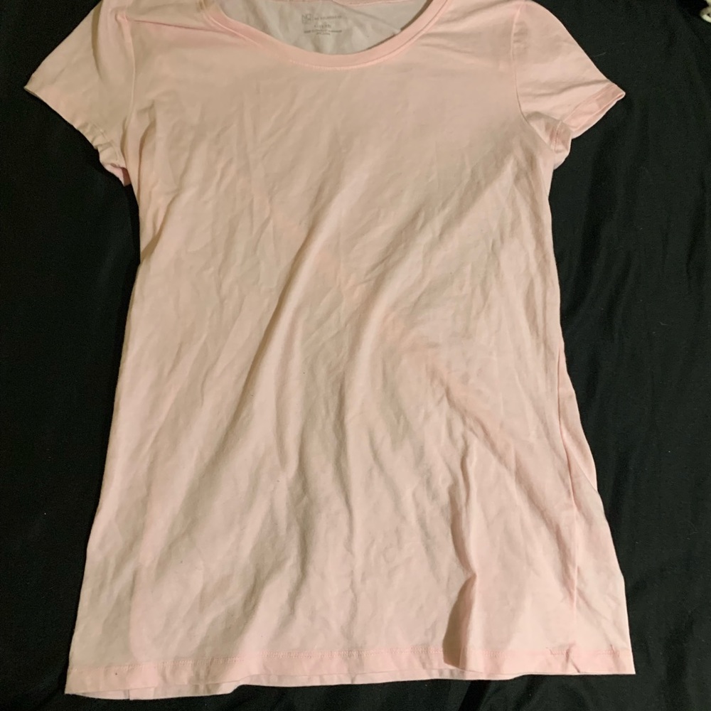 Large plain pink shirt